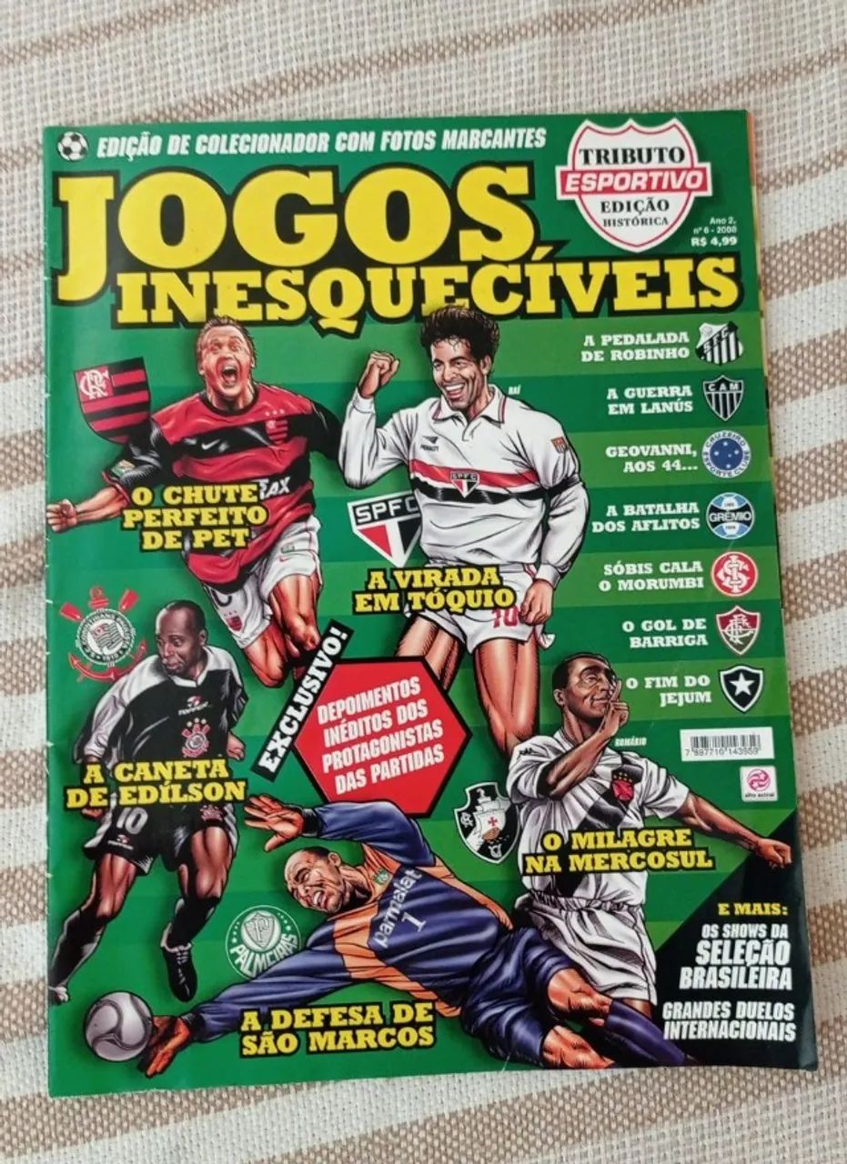 revista jogos inesquecíveis