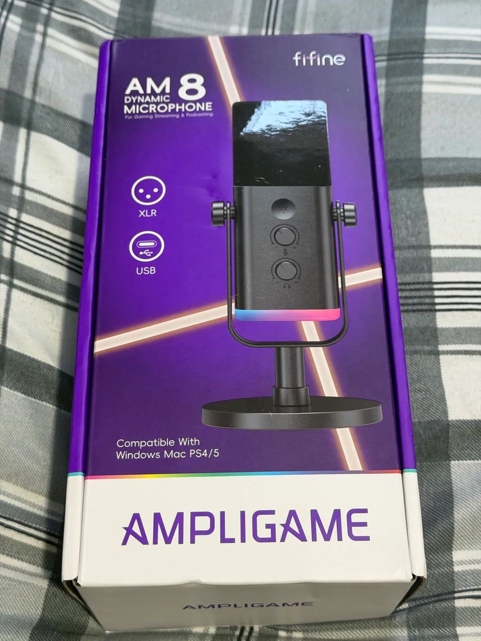 Microfone Gamer Streaming AM8 
