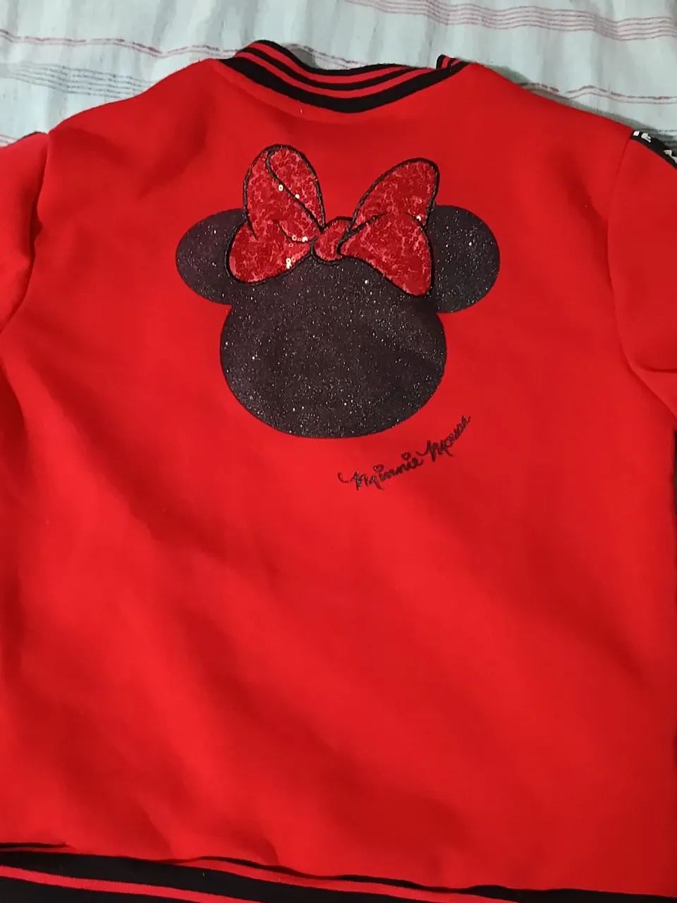 Blusa da Minnie infantil - Usada  - Foto 5