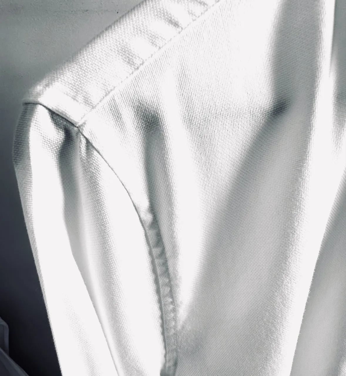 Camisa Social TOMMY HILFIGER Slim Texturizada Branca - Foto 3