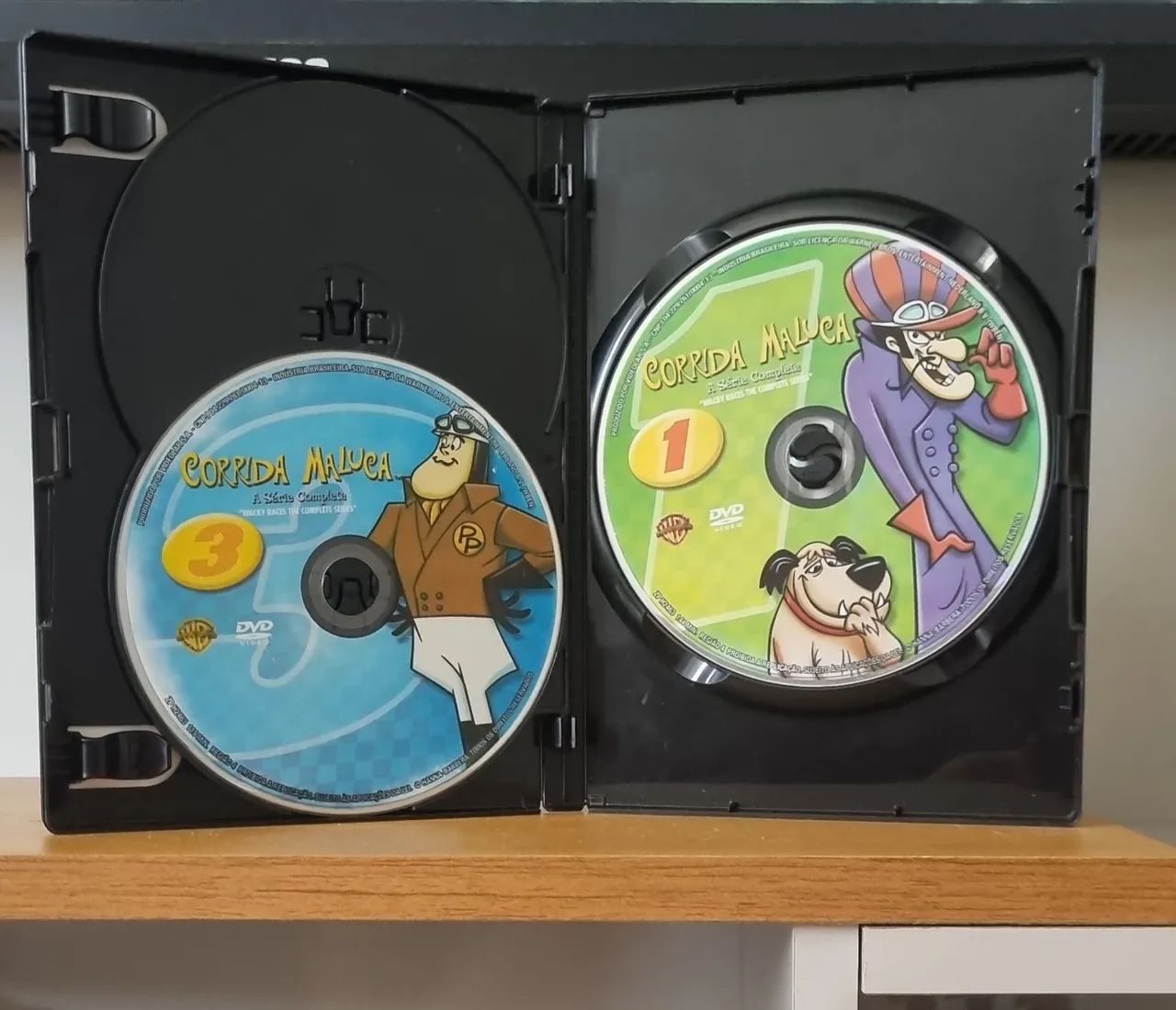 DVD CORRIDA MALUCA - HANNA BARBERA  - Foto 3