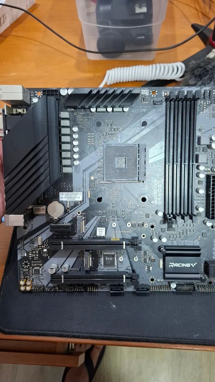 PLACA MÃE AM4 Biostar Racing b450gt + cooler deepcool - Foto 4