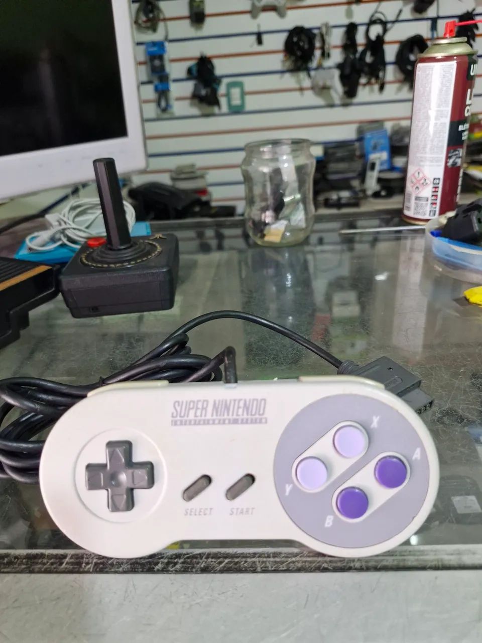 Controle super Nintendo original  - Foto 2