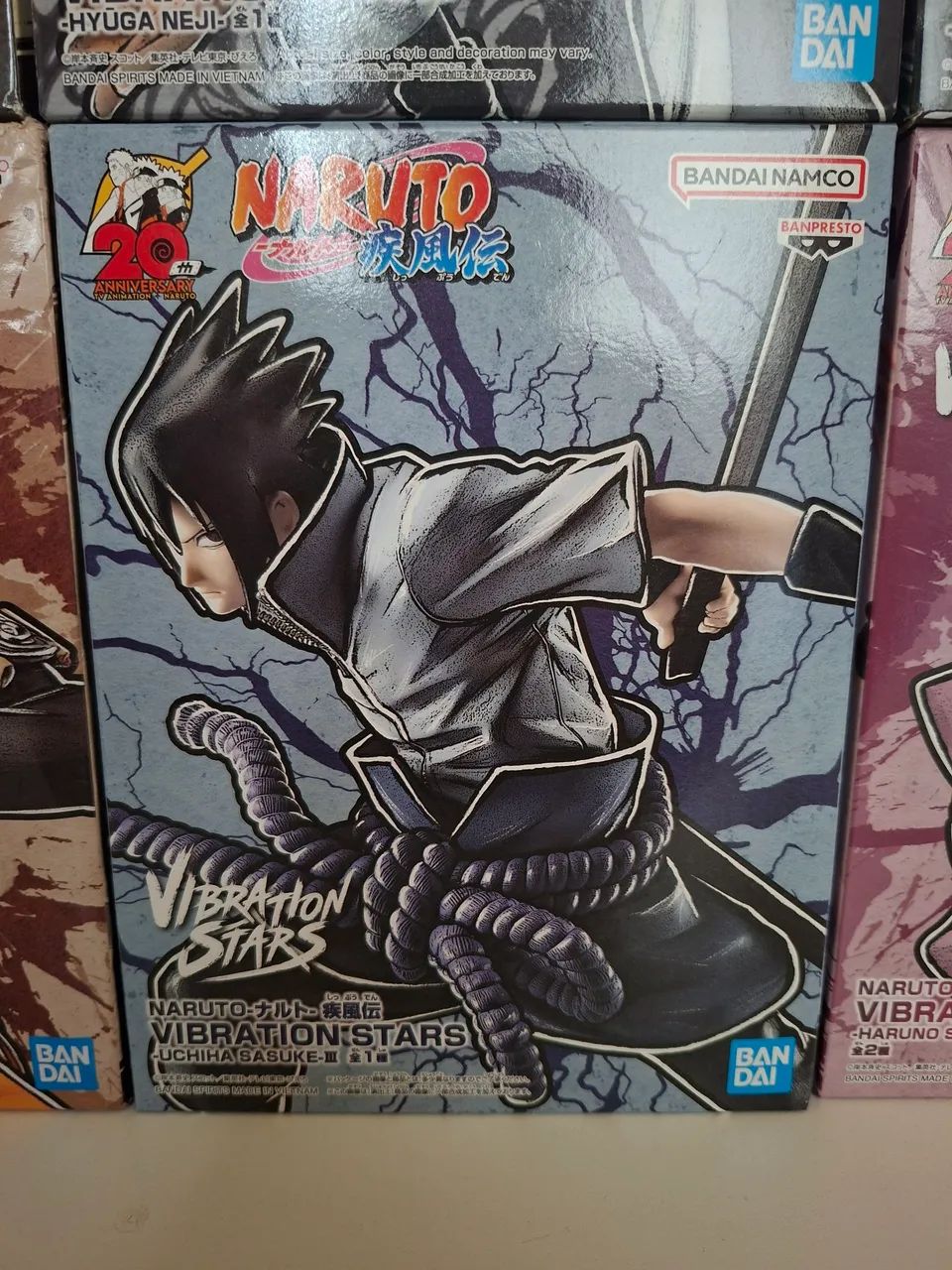 Naruto + Sasuke + Sakura Vibration stars banpresto - Foto 4