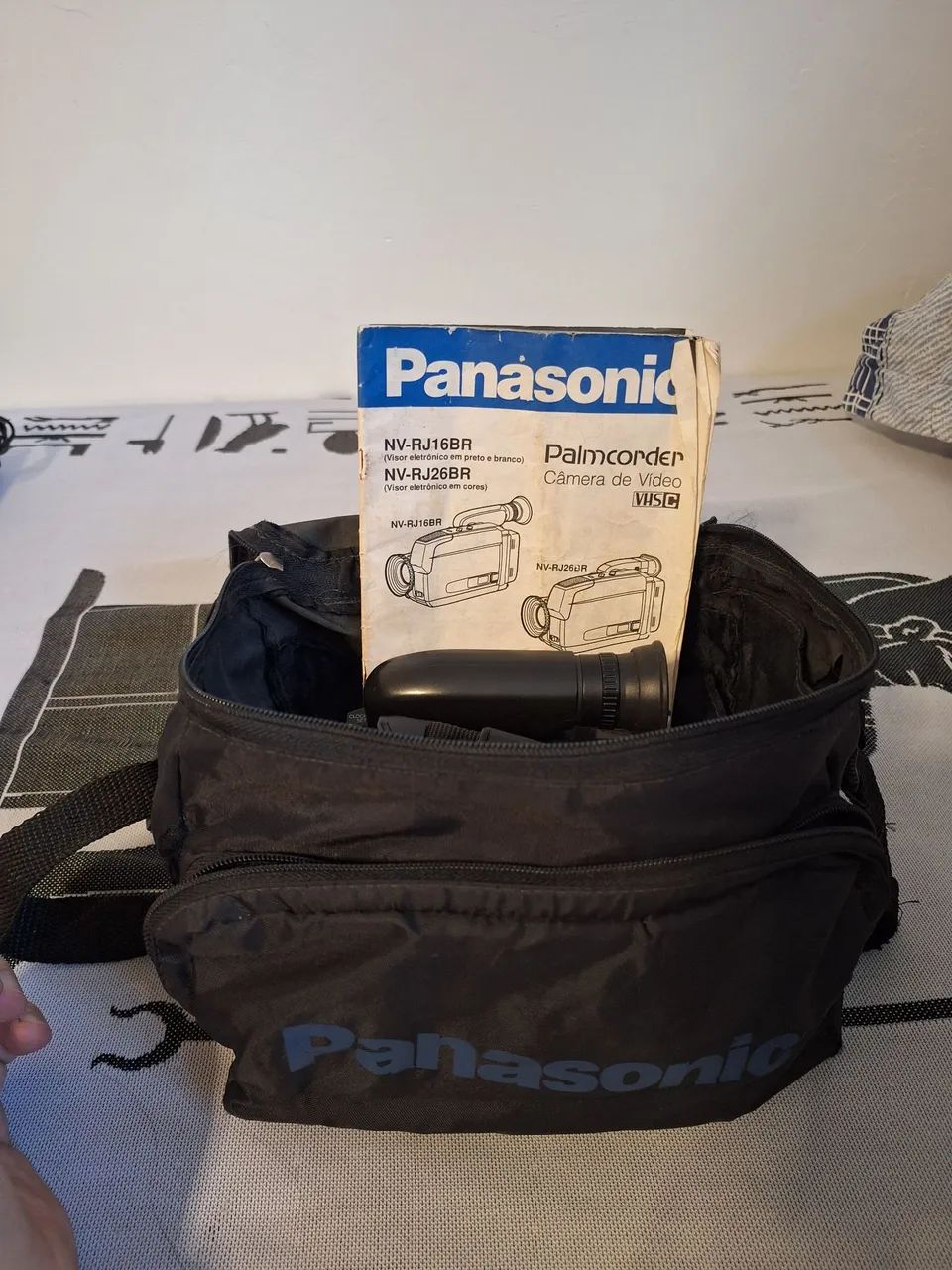 Filmadora Panasonic RJ16 com defeito  - Foto 4