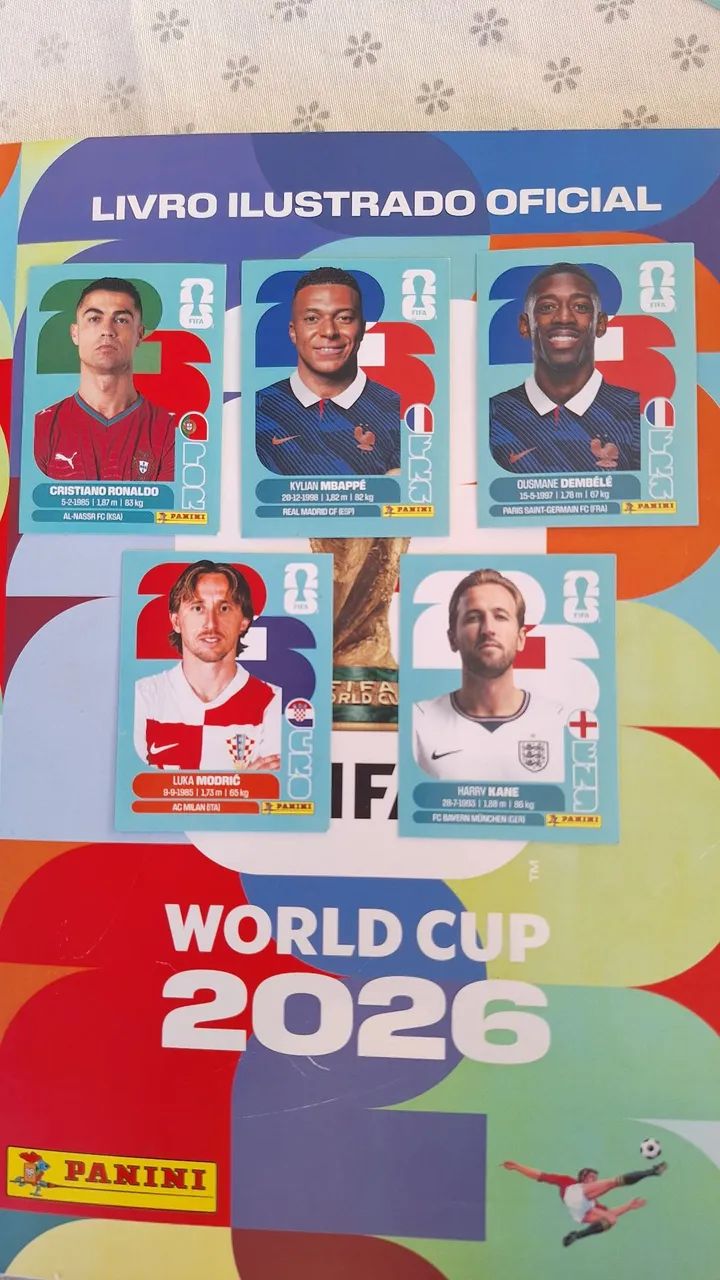 Figurinhas da copa 
