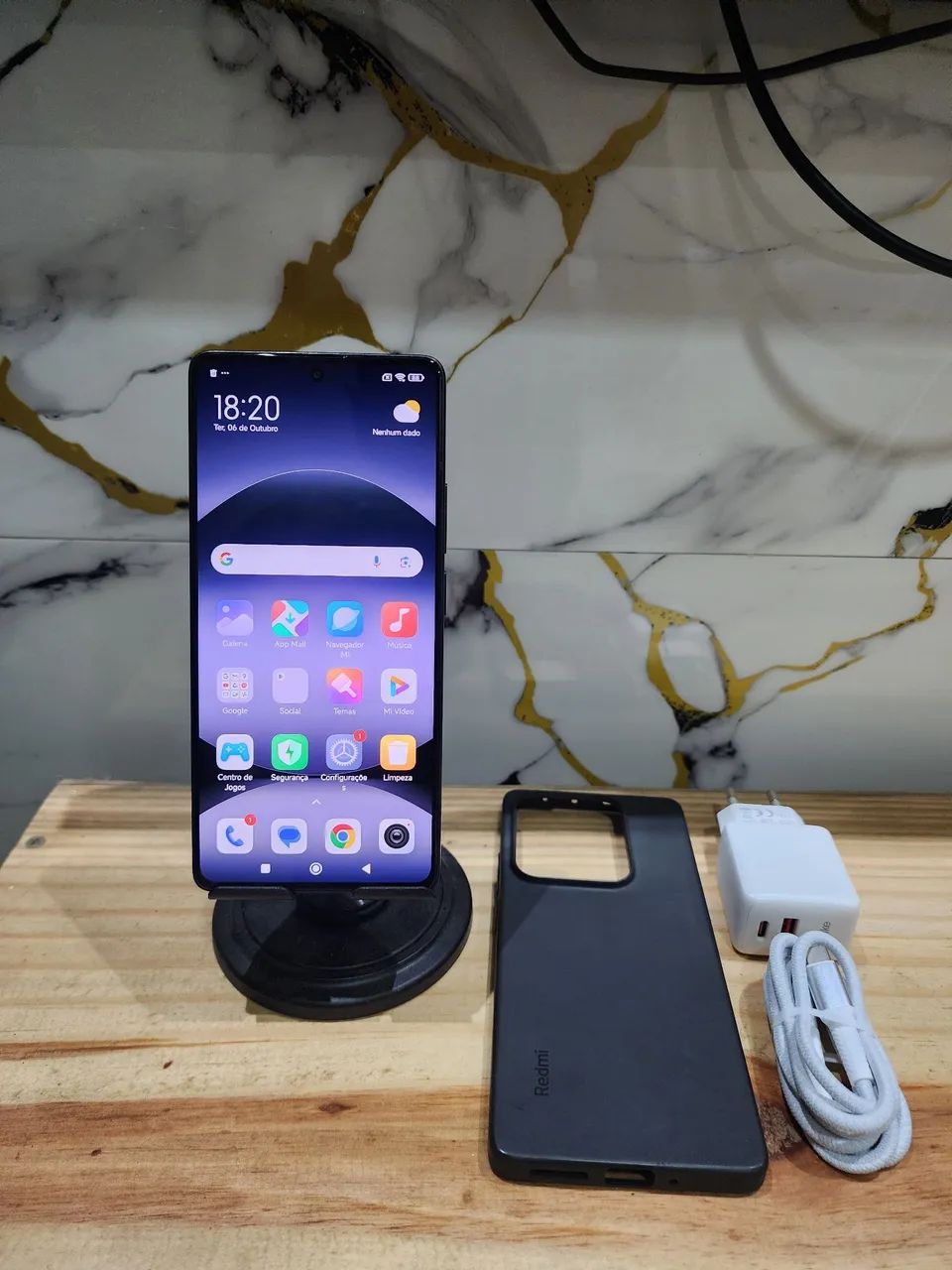 Redmi note 14s Black 5G 256 giga zerado completo  - Foto 4