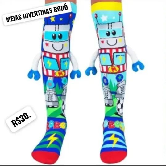 Meia Infantil Divertida  - Foto 2