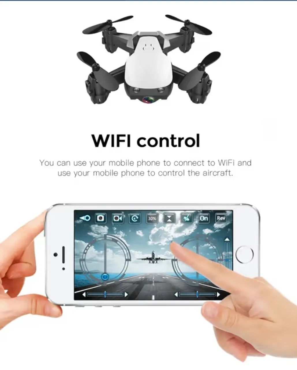 Mini drone Eachine E61 Standard Version - Foto 4