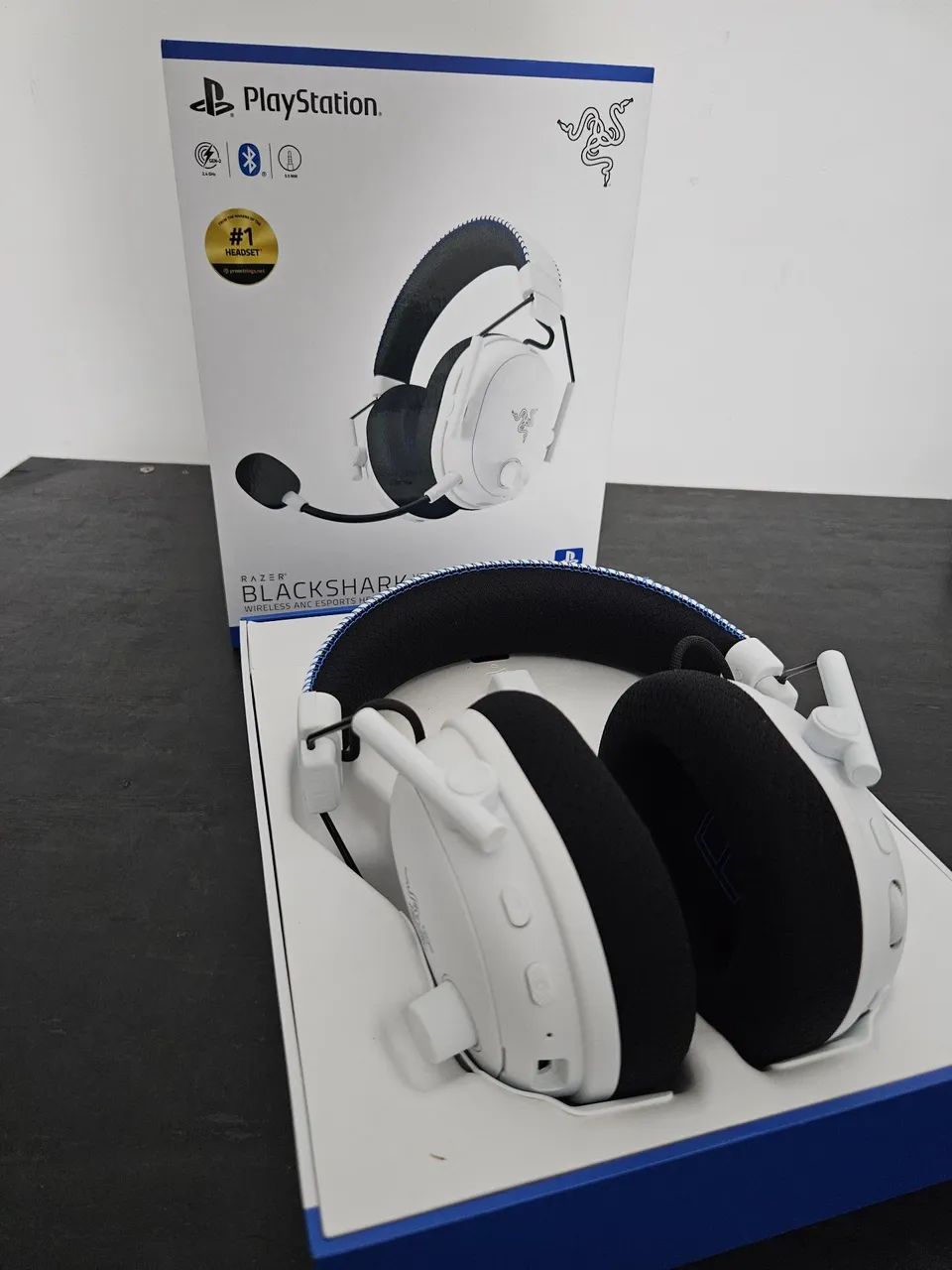 Razer blackshark V3 PRO branco 