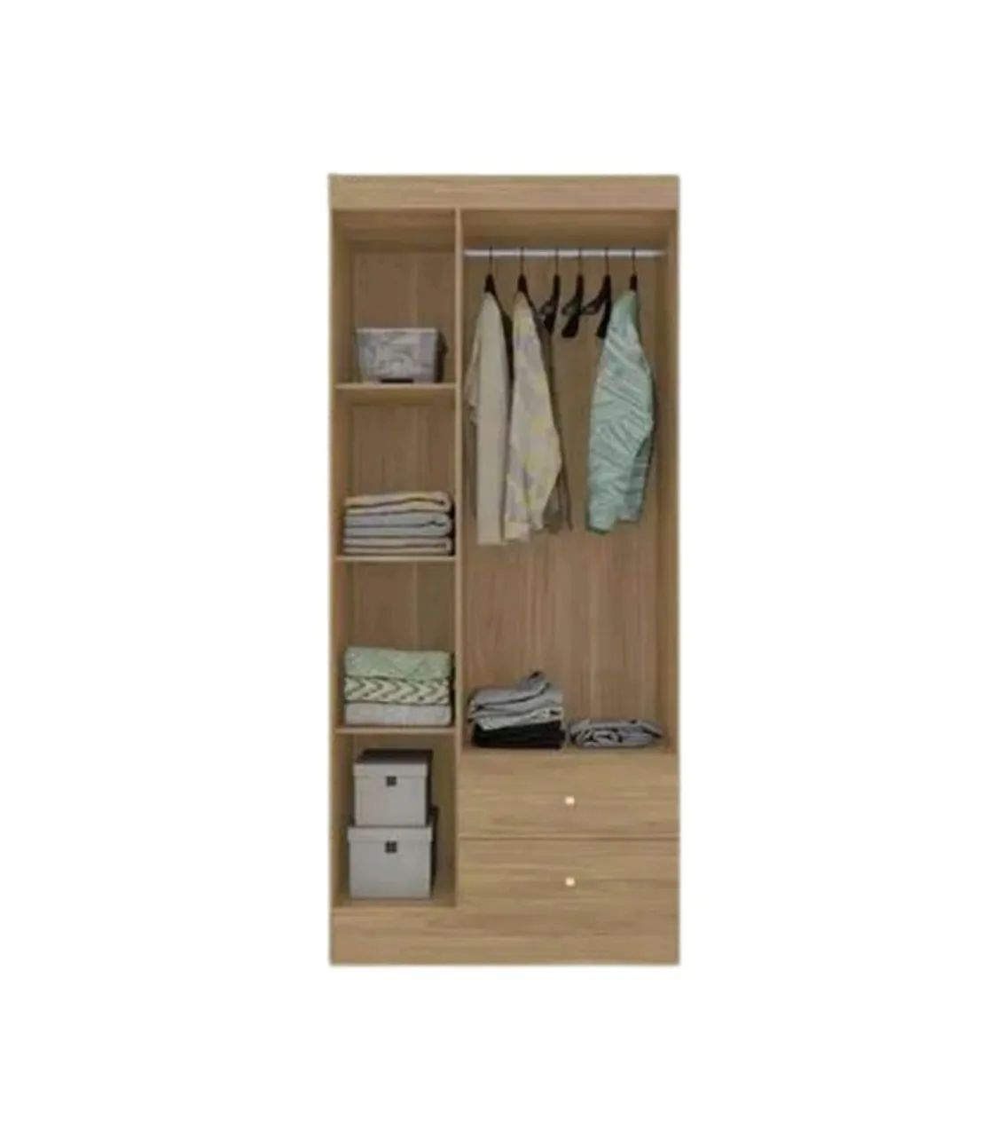Guarda Roupa Versa 3 Portas Pronta Entrega - Foto 2