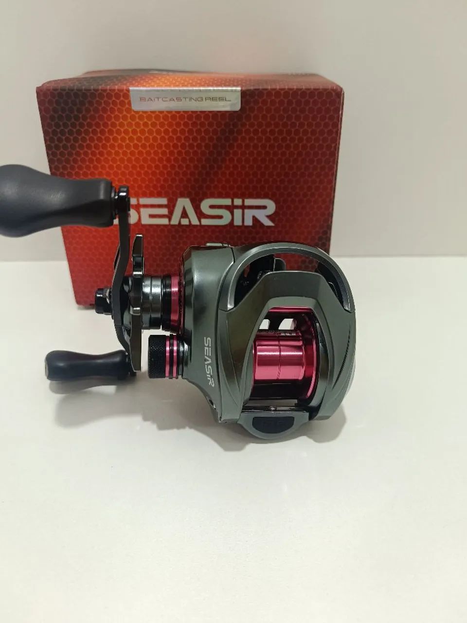 Carretilha de Pesca Digital Seasir Dcast  Esquerda  - Foto 5