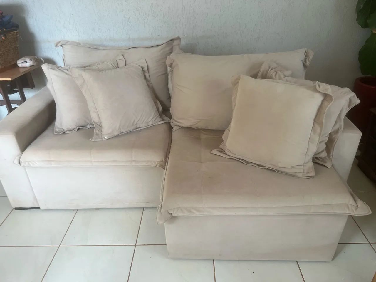 VENDO SOFÁ BIPARTIDO - R$900 - Foto 3