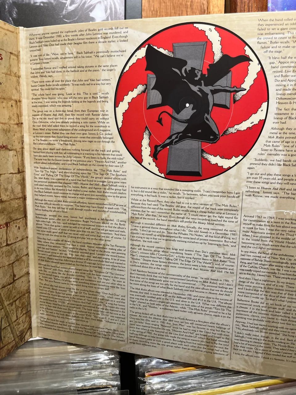 Lp Vinil Black Sabbath Mob Rules( Duplo 180g) - Foto 3