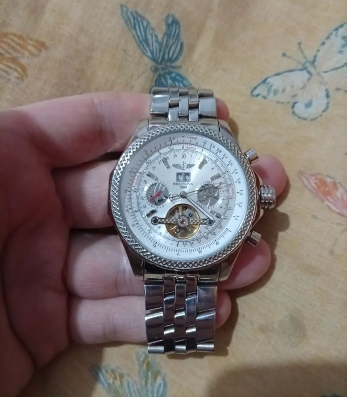 Relógio Breitling 1884 Bentley Automático  - Foto 5