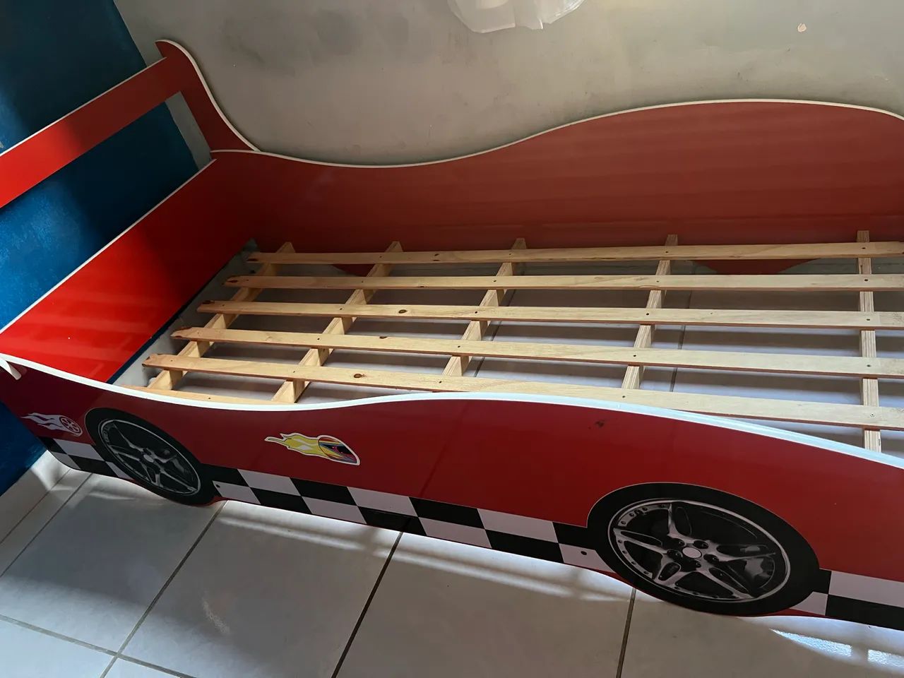 Cama carrinho menino  - Foto 4