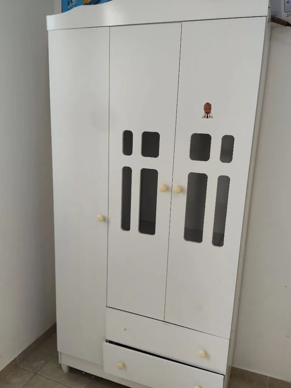 Cômoda mas guarda roupa e berço  - Foto 2