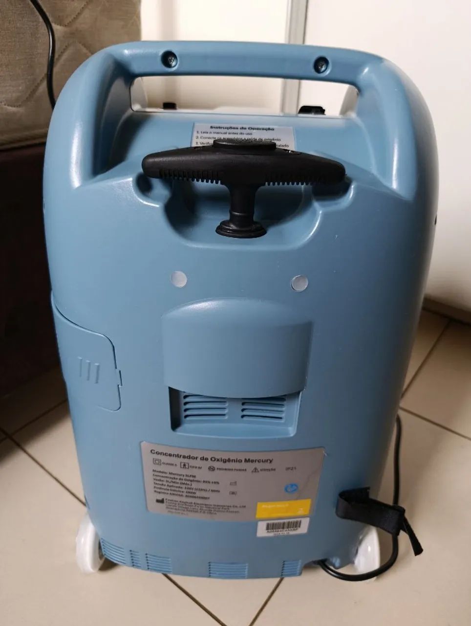 Concentrador de OXIGÊNIO com nebulização Lumiar Mercury  - Foto 4