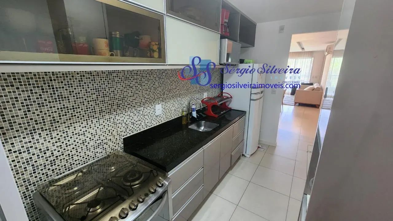 Apartamento térreo e mobiliado no Porto das Dunas com 3 suítes - Foto 5