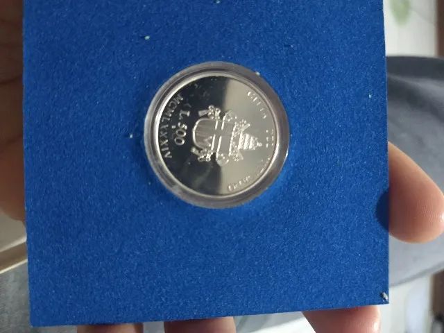 Moeda de prata do Vaticano  - Foto 2