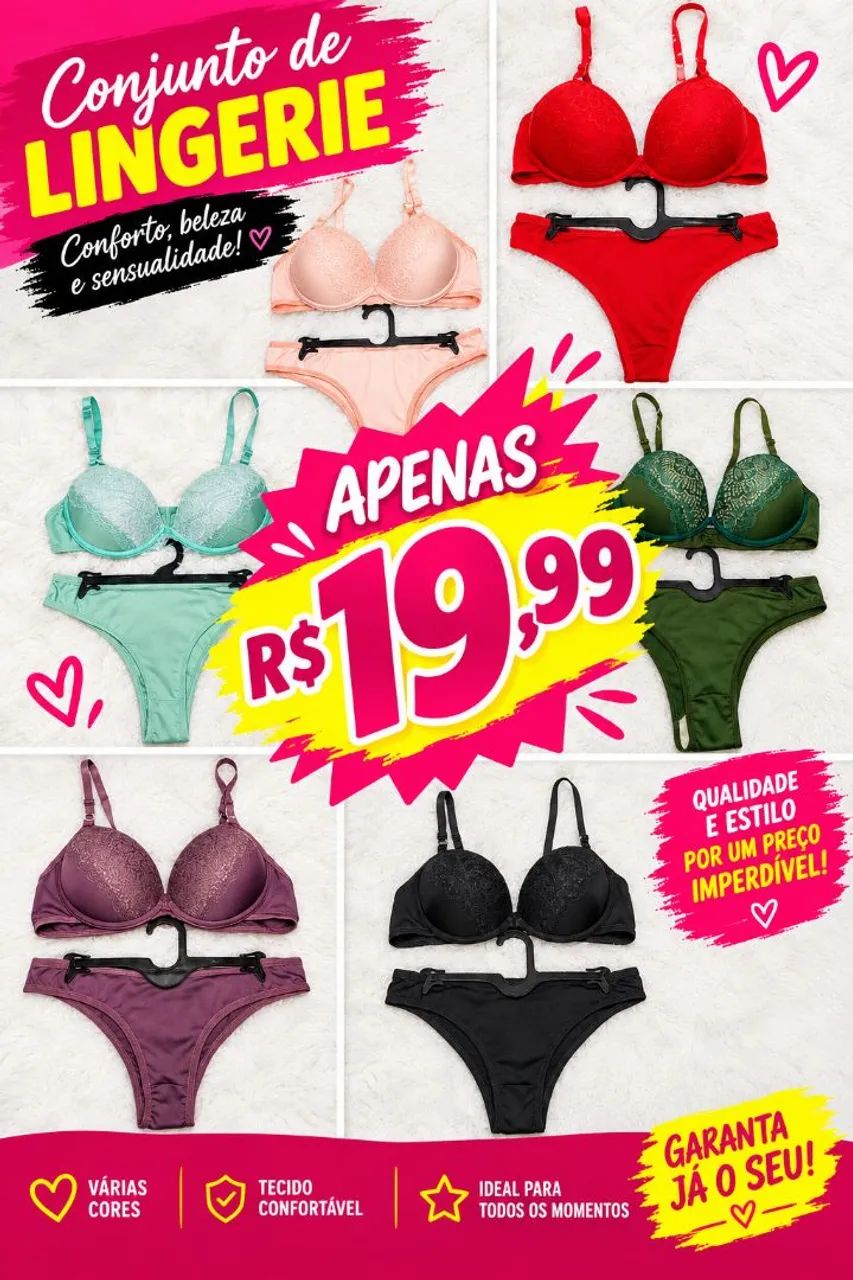 Conjunto de lingerie 