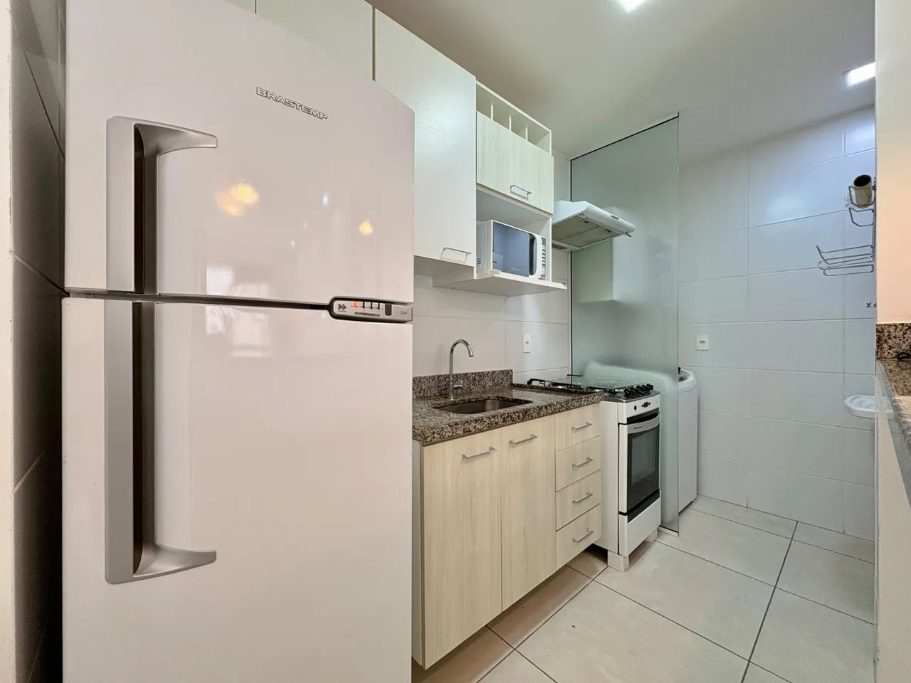 Apartamento de 1 quarto com varanda todo mobiliado no Le Quartier Granbery - Foto 4
