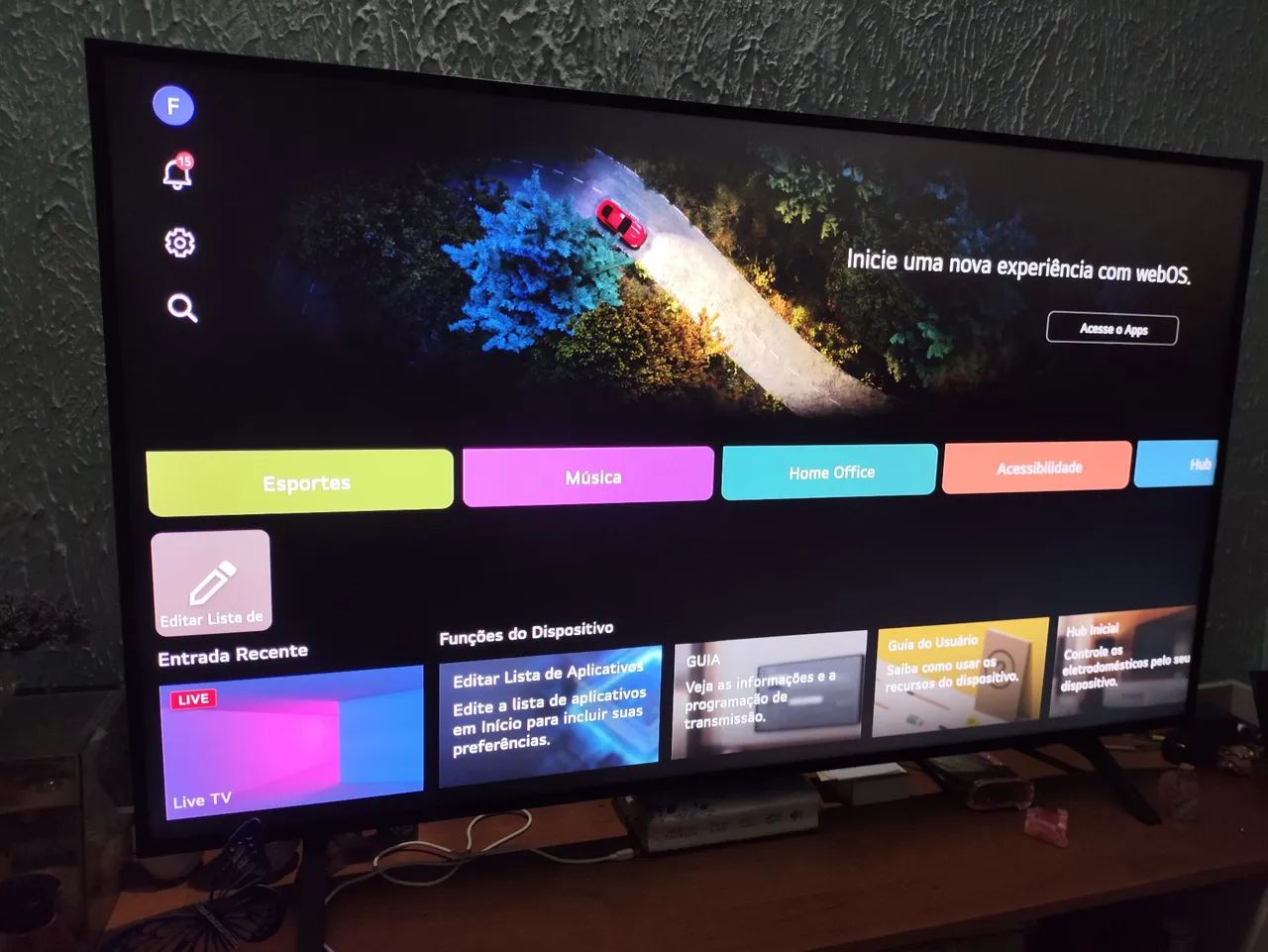Televisão LG 55 Polegadas Semi-Nova