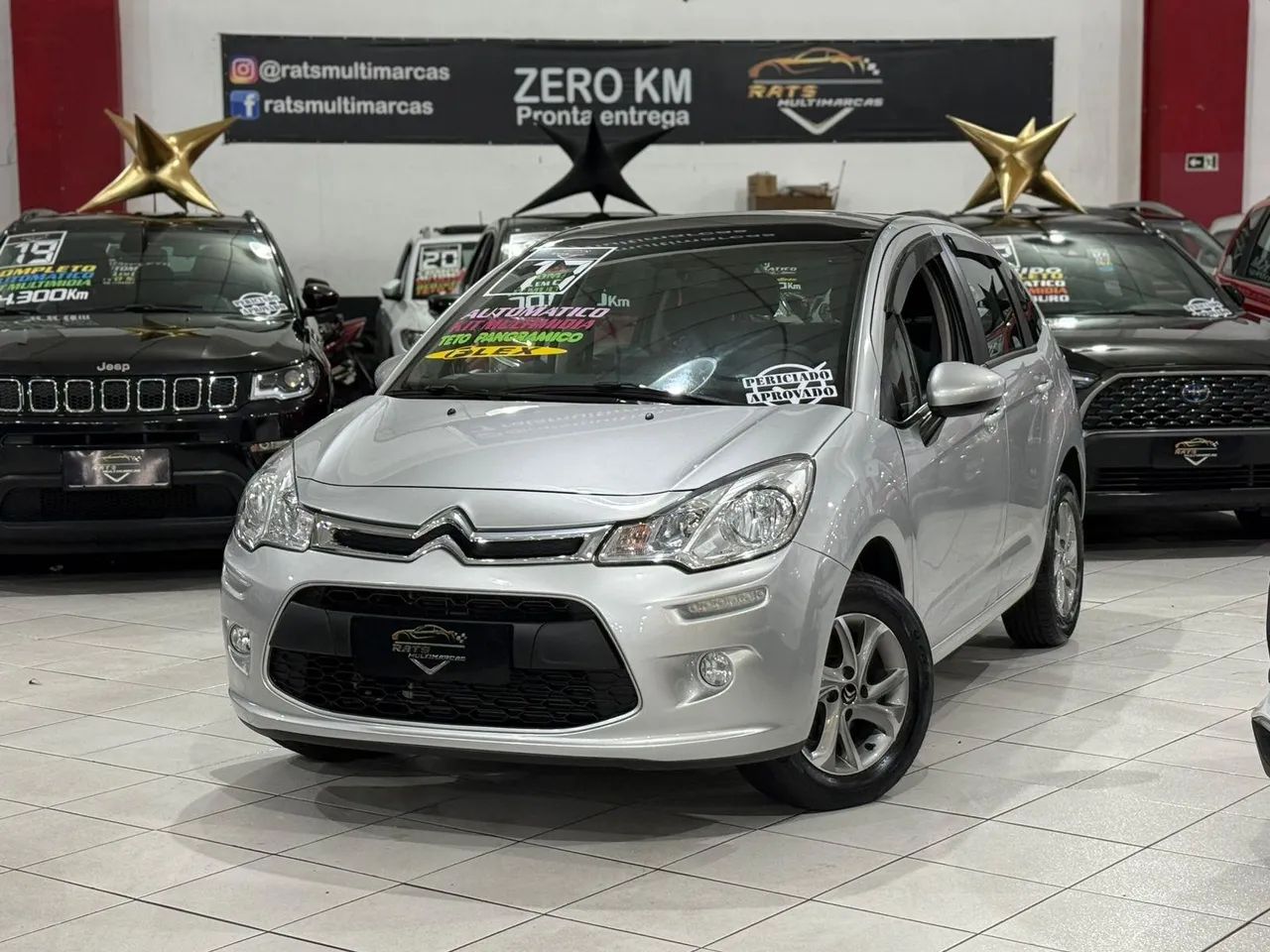 Citroen C3 Tendance 1.6 VTI Flex Start 16V Aut. 2017