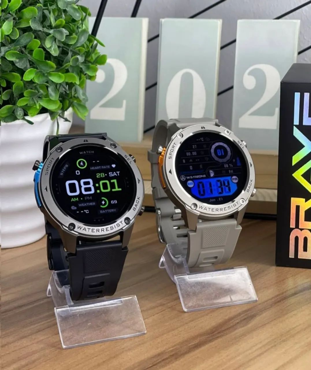 Wearzone Brave relógio lançamento 