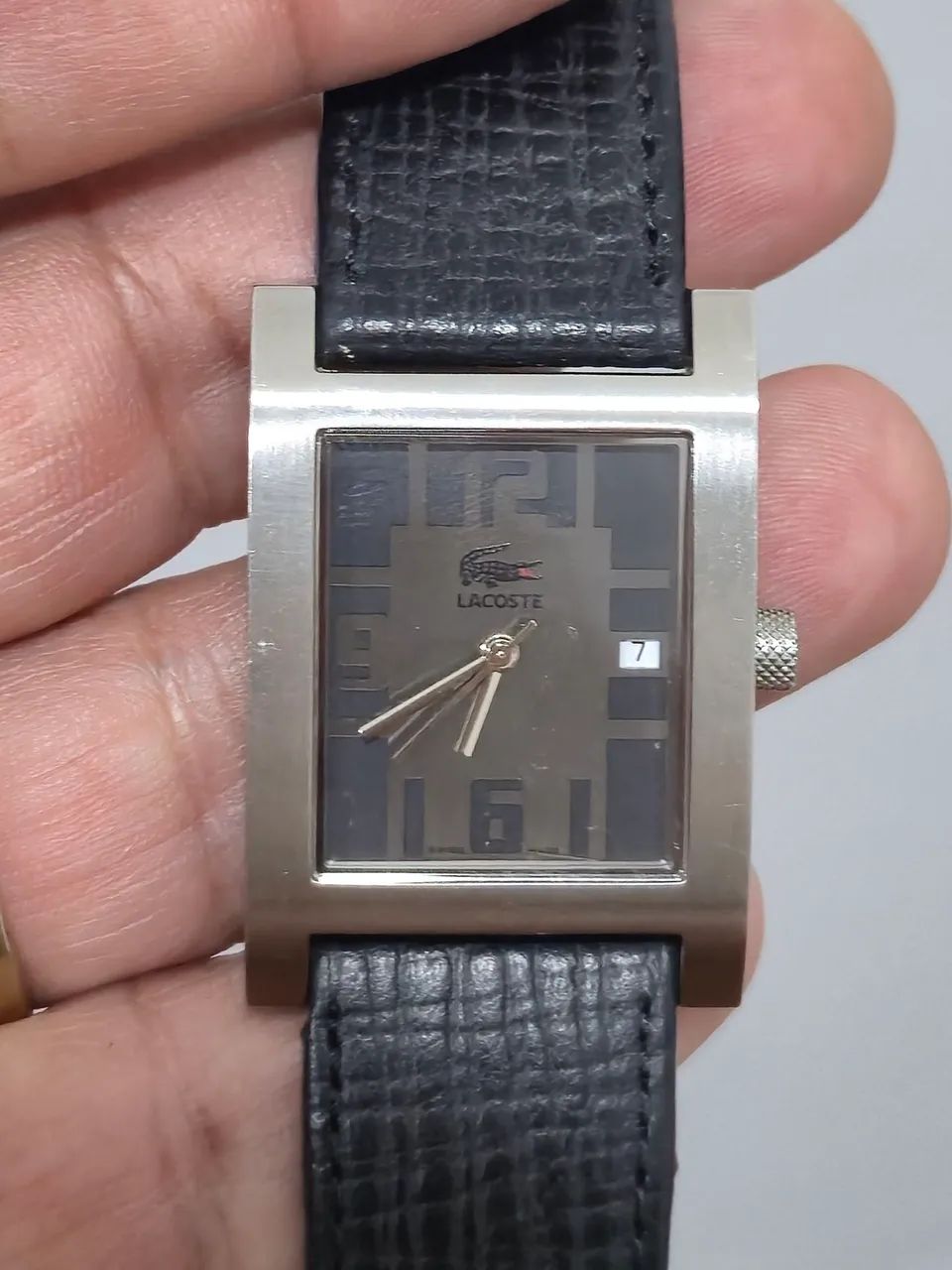 Relógio LACOSTE TANK  À QUARTZ  -   ORIGINAL - Foto 4