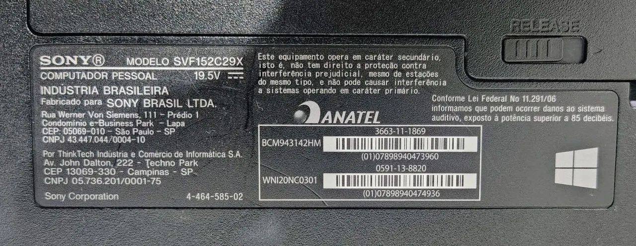Notebook Sony  - Foto 2