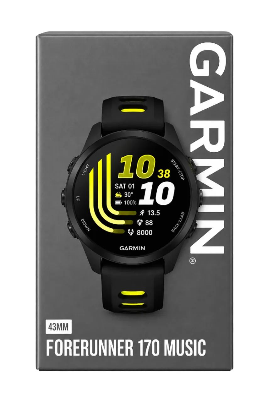 Relogio Garmin 170 Music Preto - Foto 4