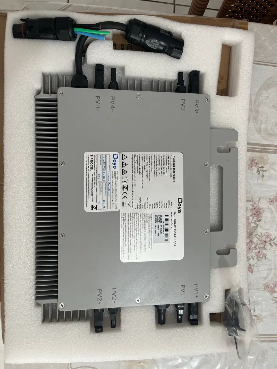 Micro inversor solar deye 2.2 - Foto 3