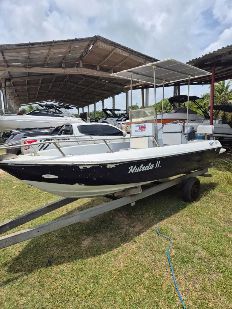 lancha 16 pés com motor 60 hp-4t - yamaha