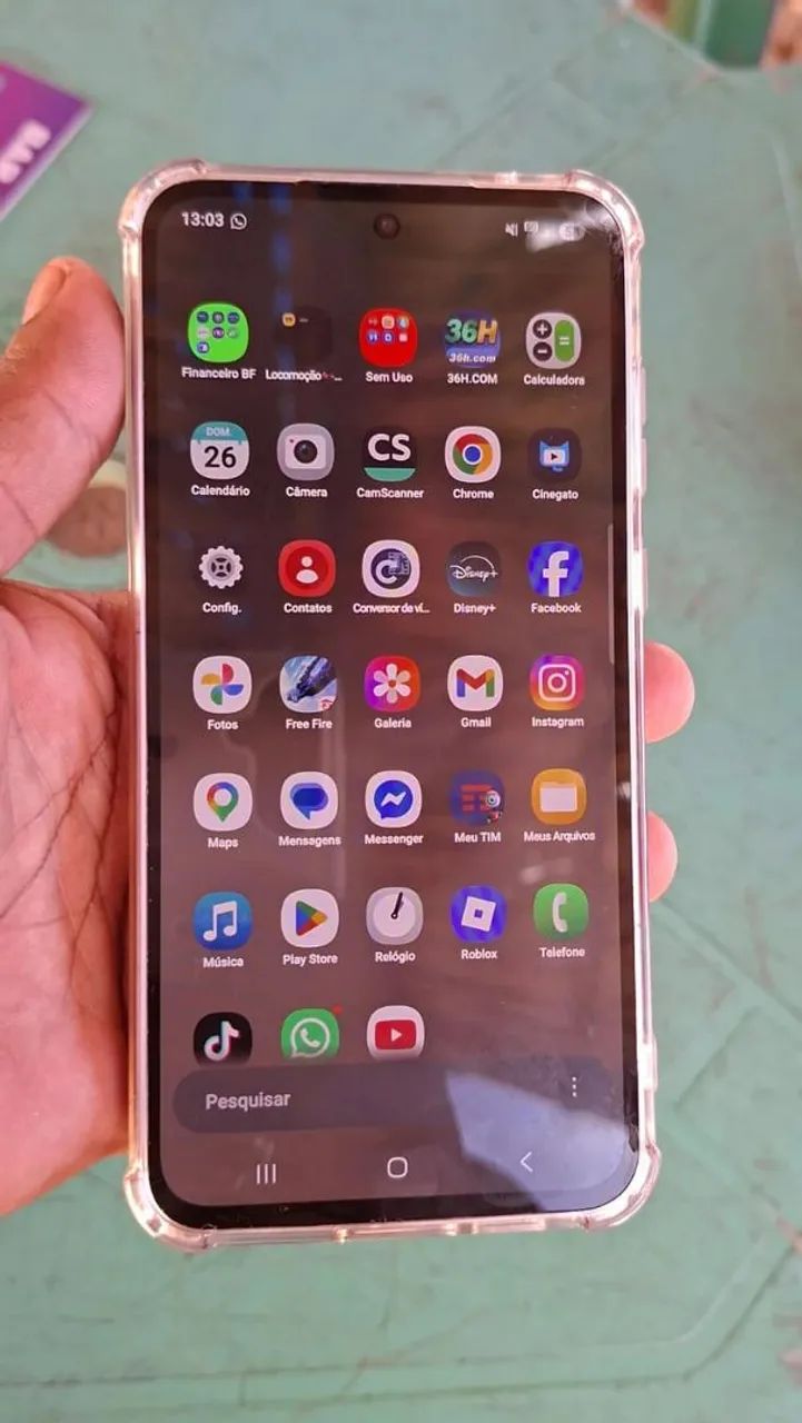 リ*オ様 銀貨52.8g Samsung A55 5g. 128 gb 8 ram - Celulares e Smartphones - Cidade