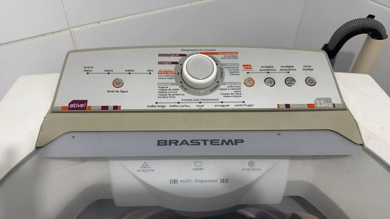 MÁQUINA DE LAVAR BRASTEMP