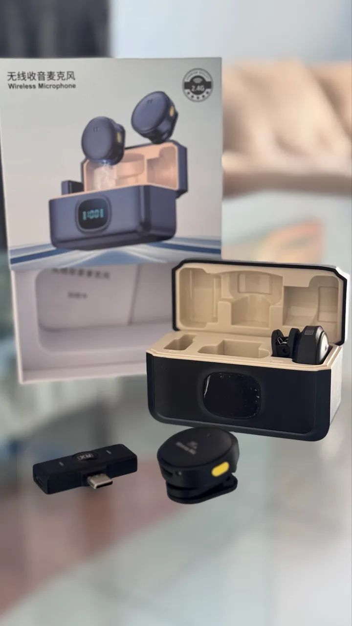 Microfone lapela 