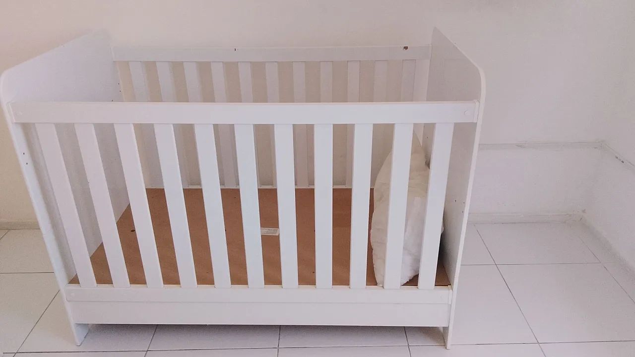 Berço seme novo branco  - Foto 3