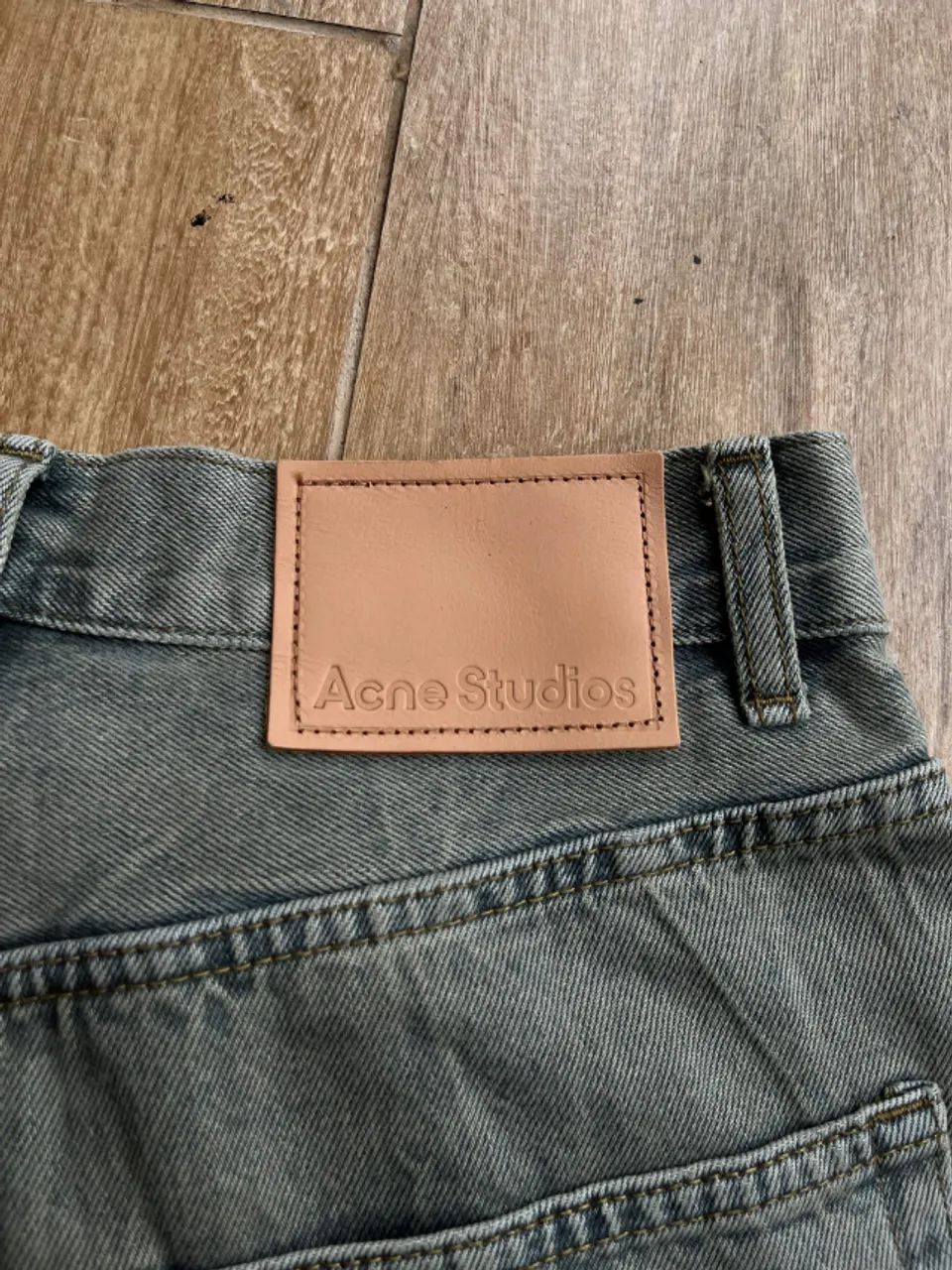 calça super baggy acne studios 2023m delta - Foto 3