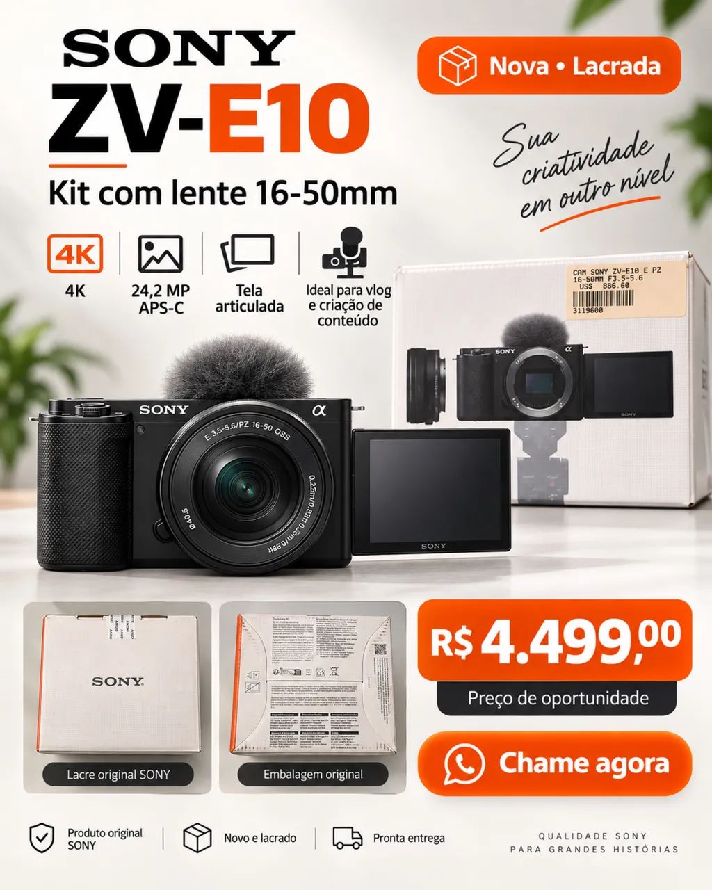 Sony ZV-E10