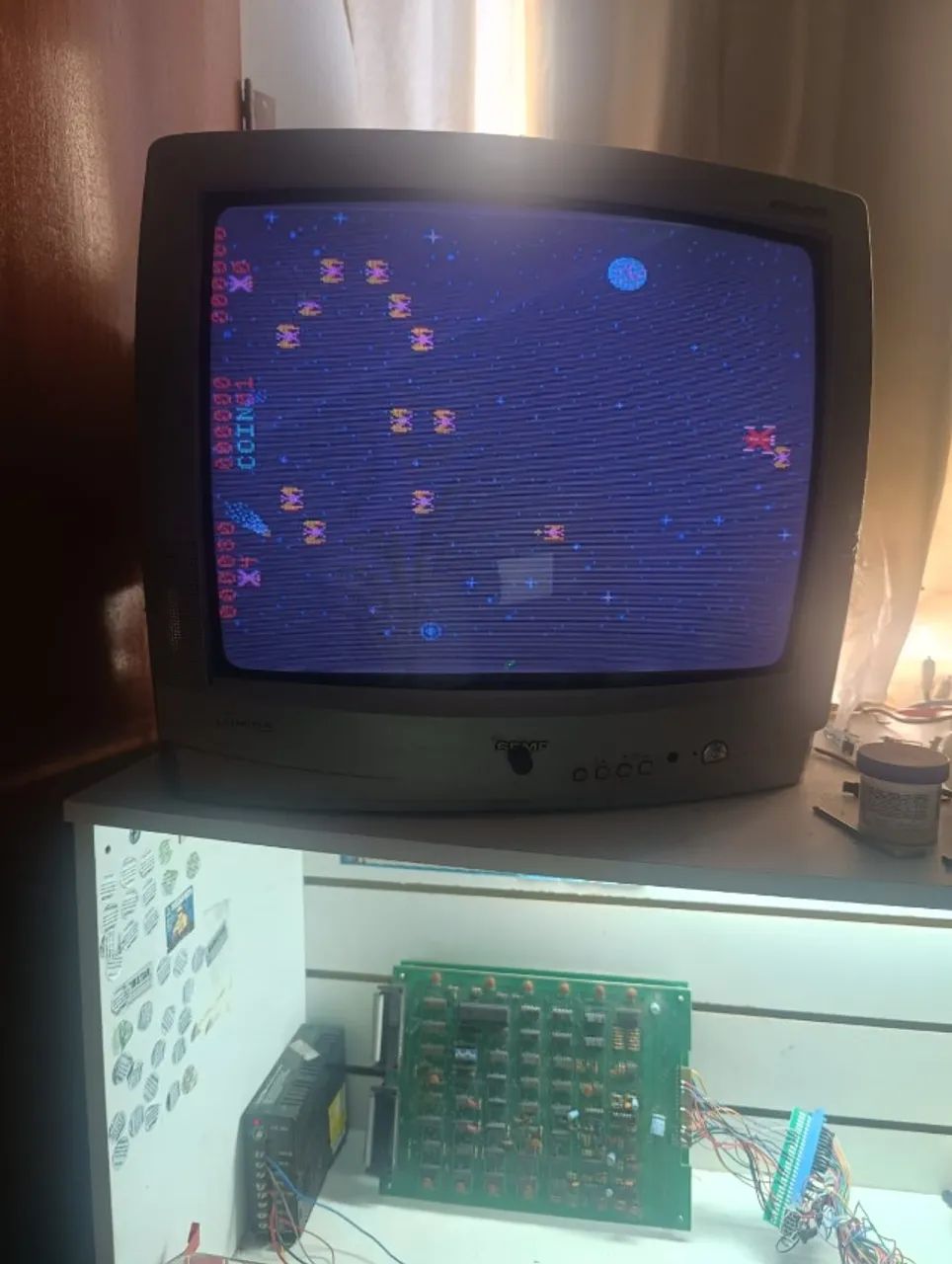 Placa Fliperama Phoniex Pcb Com Jamma Adapter  - Foto 4