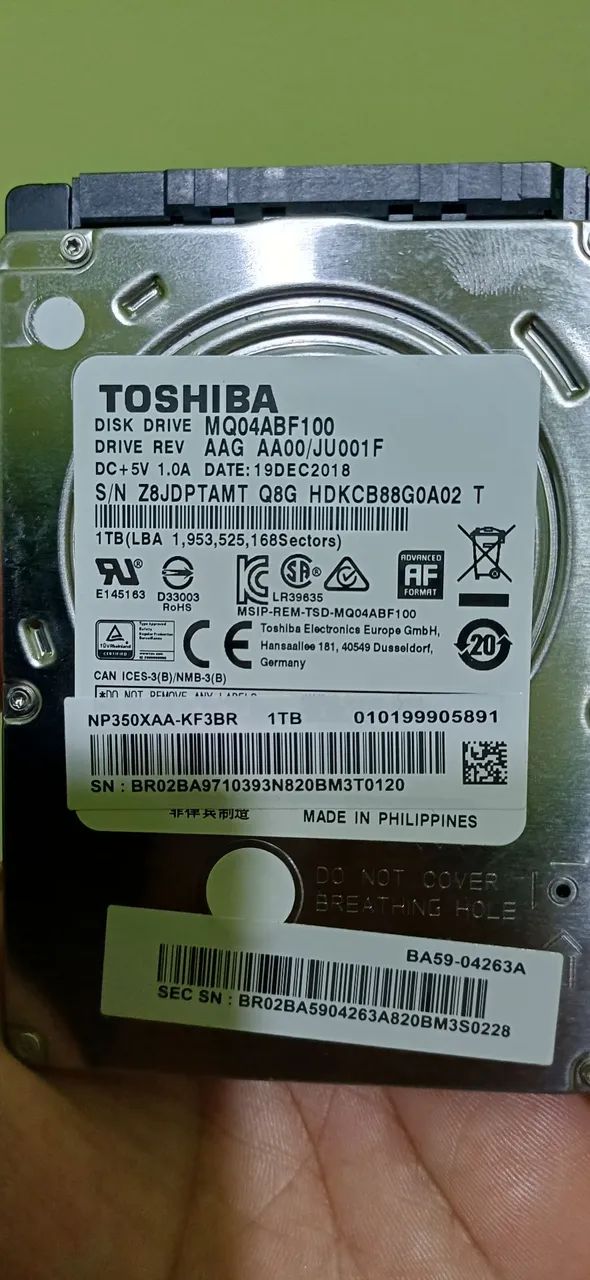 HD DE 1TB INTEGRO 417561659593861120