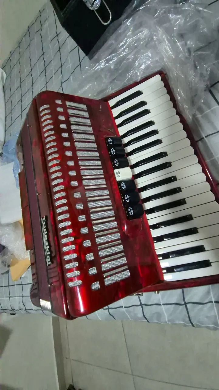 Vendo sanfona nova 80 baixos - Foto 5