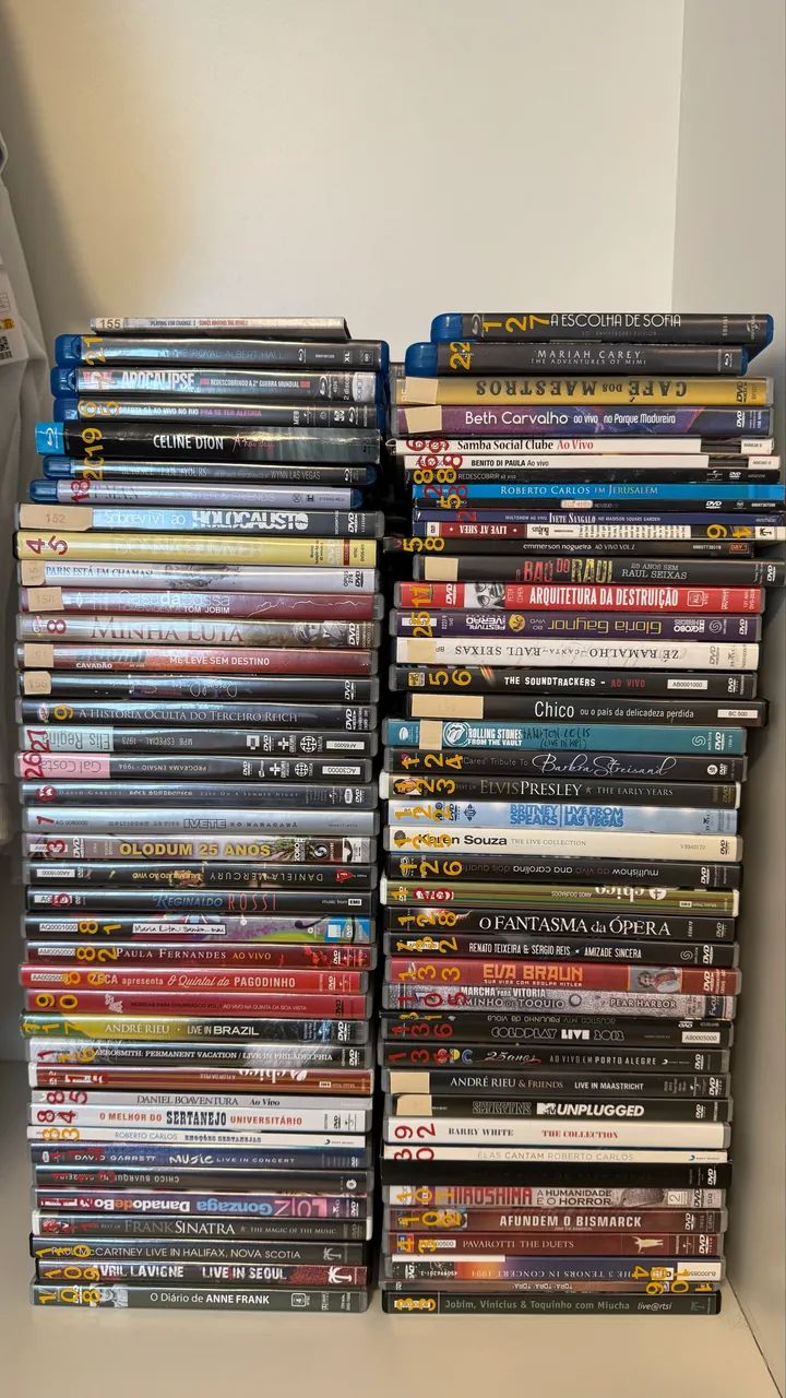 160 dvds (alguns blue rays) + aparelho Sony - Foto 2