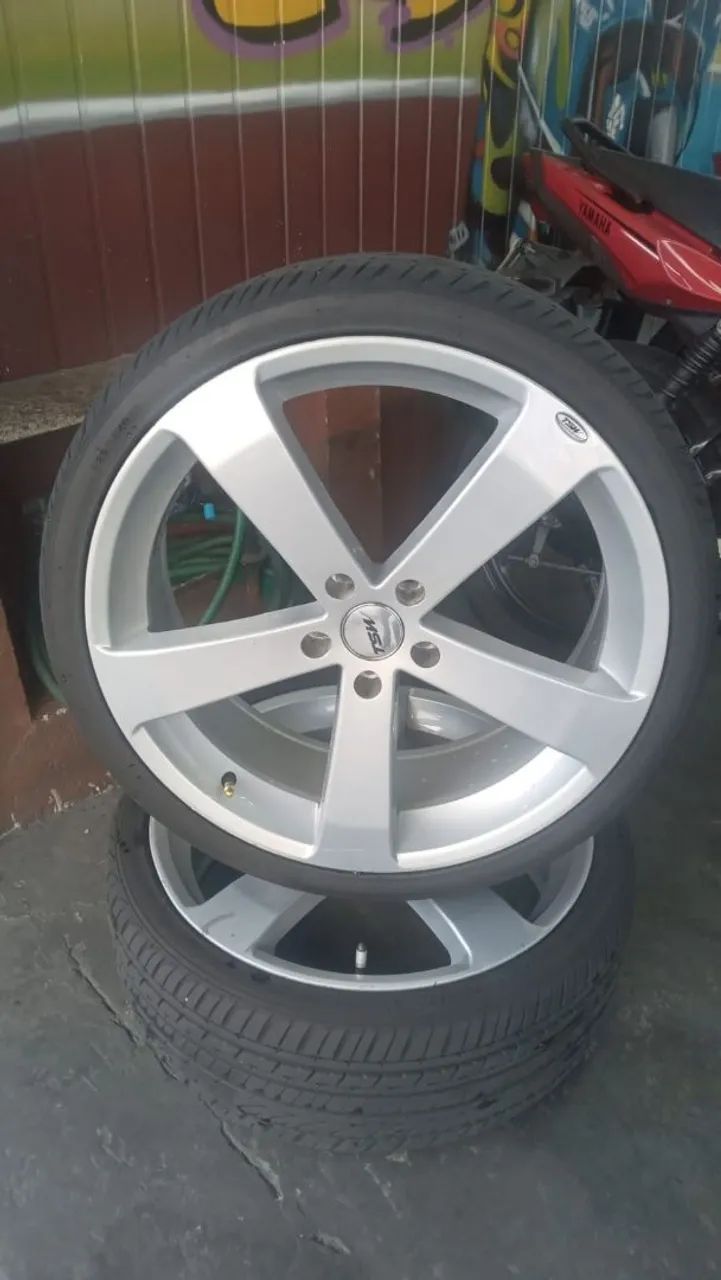 JOGO DE RODAS VORTX ARO 20 COM PNEUS ZERADOS
