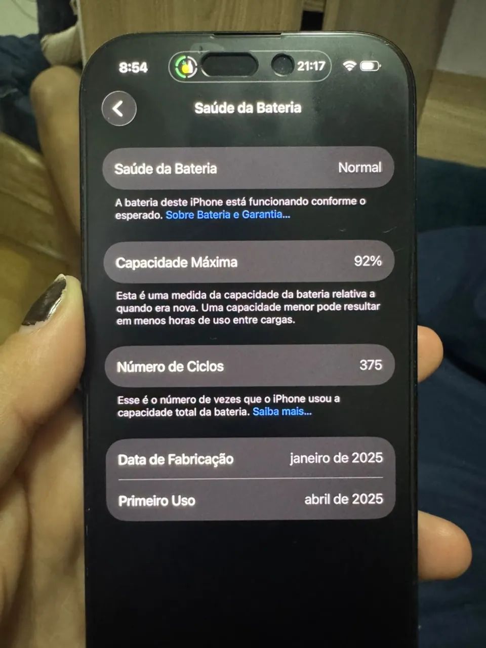 iPhone 16 pro grafite 128gb - Foto 4