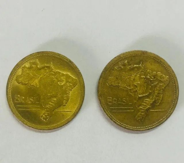 Moedas antigas de 2 Cruzeiros - Foto 2