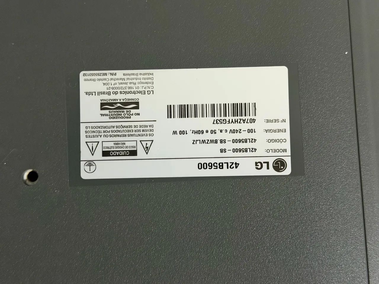 TV LG 42 polegadas 422080436902318082