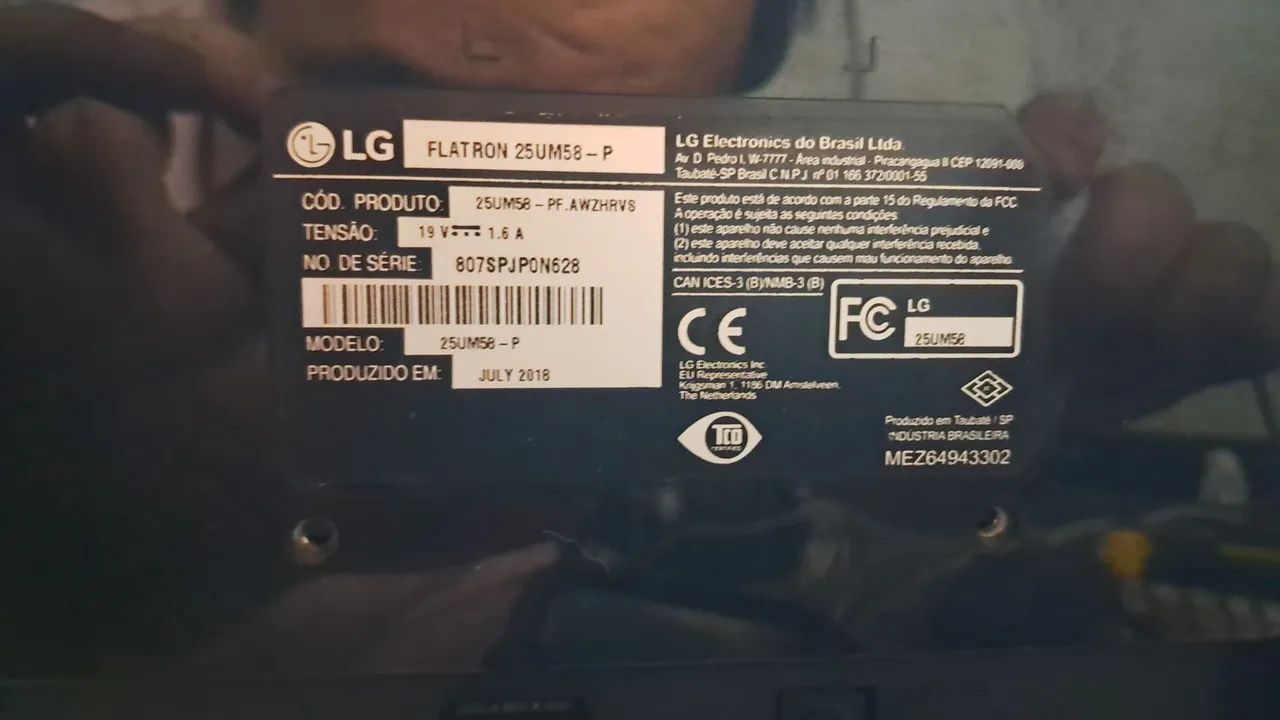 Monitor LG 25 polegadas ultra wireless usado - Foto 5