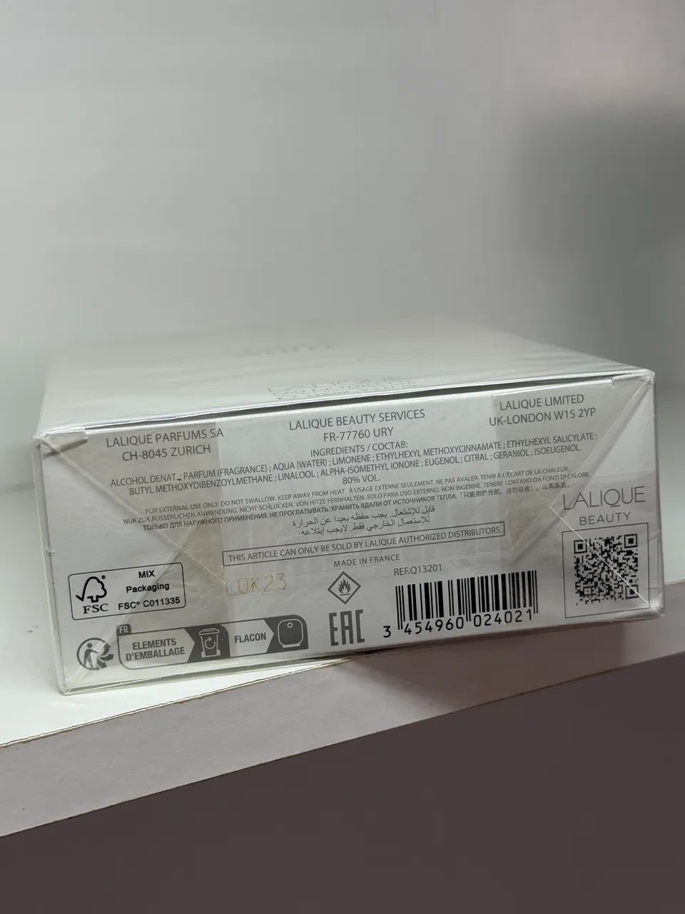 Perfume Lalique White EDT (lacrado) - Foto 2